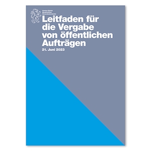 Leitfaden für die Vergabe